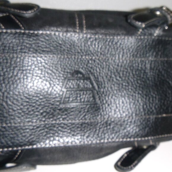 Kathy Van Zeeland, Women's Black Leather Purse - Picture 6 of 10